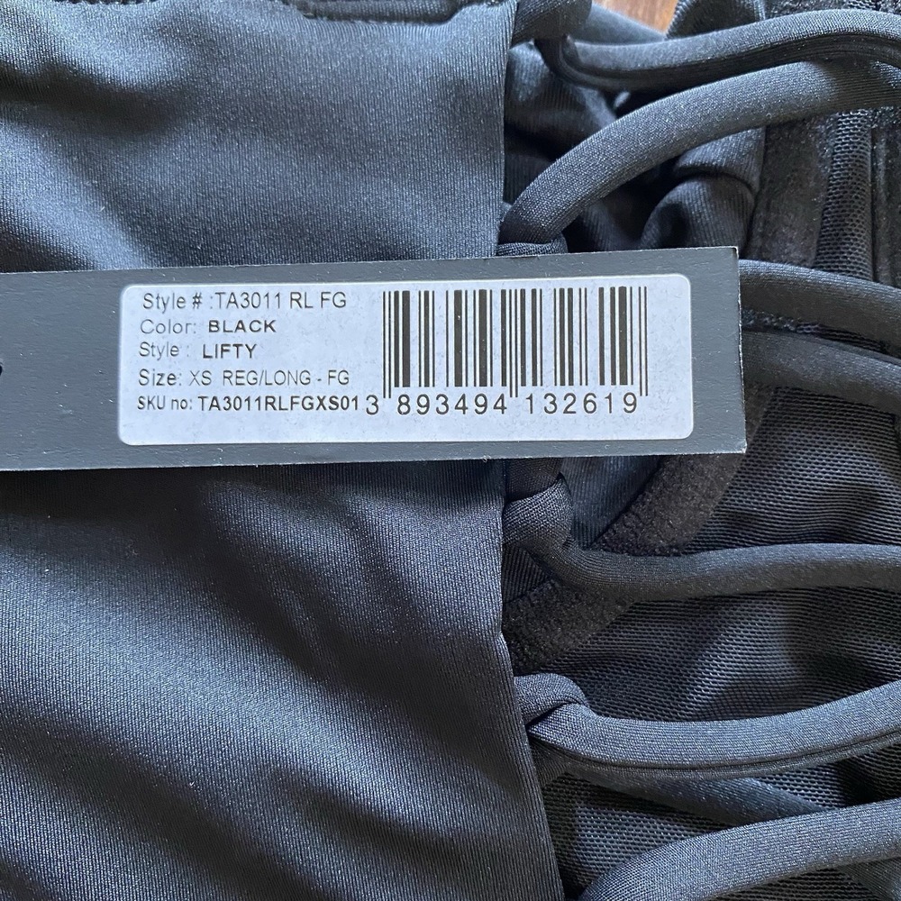 TA3 NWT Black Lifty One Piece Swimsuit Size XS Reg/Long F/G Cups Busty - Picture 10 of 11